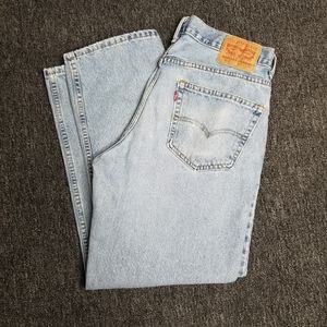 Levi's Men 550 34 x 30 Blue Jeans